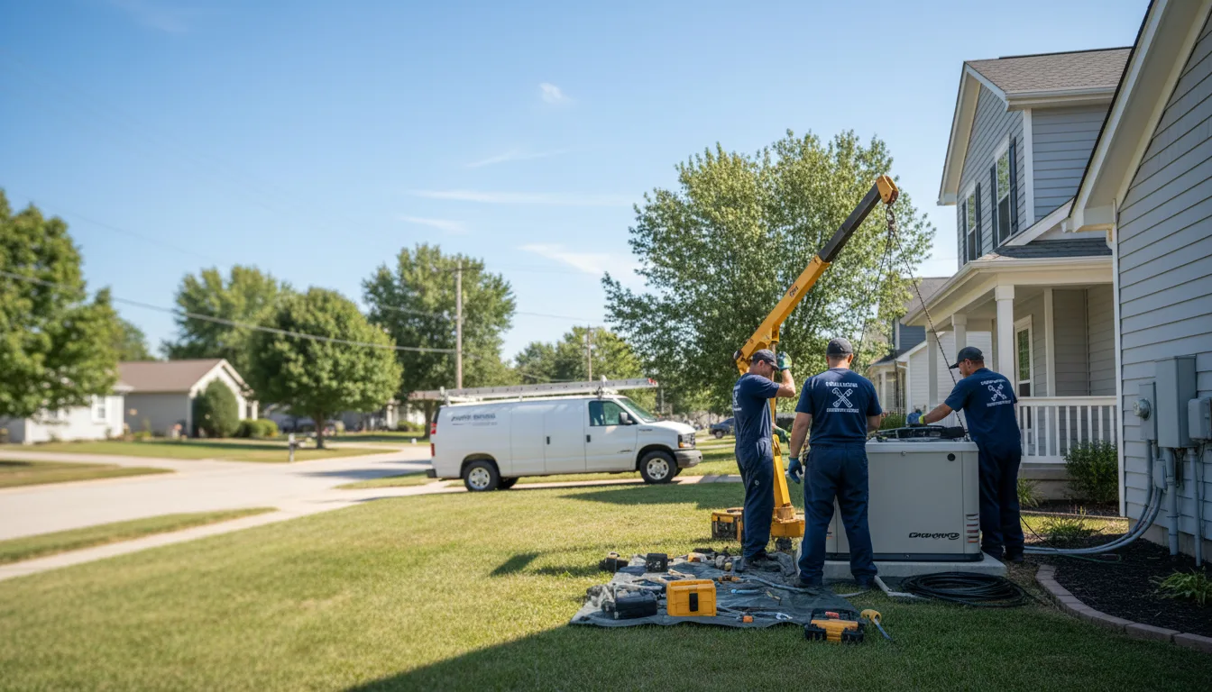 Generator Installation in Saint Francis, KS near me